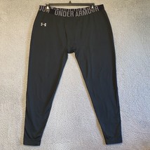 Mens Under Armour Coldgear Infrared Fitted Leggings Black Size 3XL Base ... - $23.51