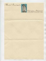 Hotel Eastgate Sheet of Stationery Ontario St Chicago Illinois  - $17.82