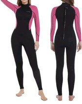 Dark Lightning Women&#39;s Wetsuit XS 3/2mm Wetsuit for Diving Surfing Snork... - $33.61
