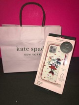 Disney Minnie Mouse Kate Spade I Phone Case 11 Pro W/PINK Shopping Gift Bag Set - £23.73 GBP