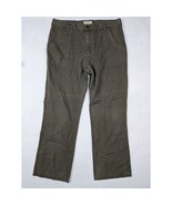 JCrew Mens Olive Green Cotton Cargo Pants Size 38/32 - $19.68