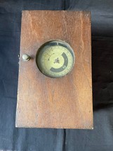 antique art deco industrial  fabric clock. Unique item - $149.00