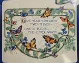 VTG Leisure Arts Cross Stitch Kit &quot;ROOTS &amp; WINGS&quot; Praying Hands Collecti... - $8.90