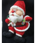 Vintage Puffalump Santa Claus Plush  xmas Commonwealth Hot Puffs Rare 19... - $19.75