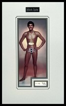 Mark Spitz Photograph plus an Autographed Card Matted and Framed Ready t... - £75.00 GBP