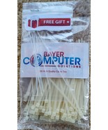 Durable 4&quot; Cable Ties - 18 lb. Tensile Strength - Blue or White (Pack of... - $186.56 MXN+
