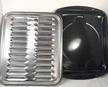 FRIGIDAIRE Gallery Broiler Pan and insert ceramic coated from stove rang... - $38.00