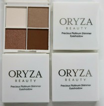 Lot of 4 ORYZA Beauty Precious Platinum Shimmer Eyeshadow Palette New/Se... - £9.40 GBP