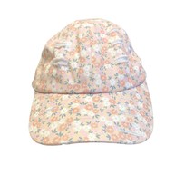 Women&#39;s Print Pastel Small Flowers Floral Baseball Ball Cap Hat Pink Whi... - $14.78
