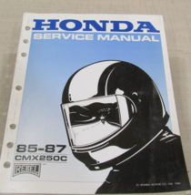 1985 1986 1987 HONDA CMX250C REBEL Workshop Repair  Service Shop Manual 61KR302 - £39.86 GBP