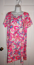 NWT LILLY PULITZER COCONUT FLITTING ABOUT CODY SHORT SLEEVE DRESS XXL - $1,425.37 MXN