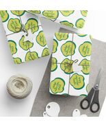 Fresh Pickle Chips Decorative Eco-Friendly Gift Wrapping Paper - $24.75+