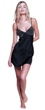 $128 Free People Galaxy Slip Dress Medium 8 10 Beaded Cup Strappy CrissCross NWT - £38.48 GBP