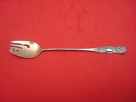Pattern Unknown by A. Stowell &amp; Co. Sterling Silver Dessert Fork Gold Washed 6&quot; - £61.08 GBP