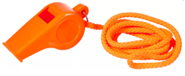 Water-Resistant Safety Whistle with Lanyard  Essential for Campers and B... - $9.47