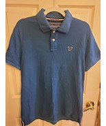 AOE Mens Eagle Polo Turquoise Size M - $4.74