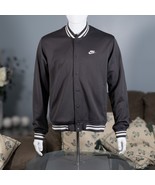 Nike Jacket Mens Charcoal Gray Snap Front Baseball 72 Activewear Varsity... - $651.16 MXN