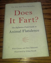Does It Fart?: The Definitive Field Guide to Animal Flatulence - Book HC DJ - £7.98 GBP
