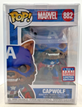 Funko Pop! Marvel Capwolf in Protector Case #882 F25 - £21.49 GBP