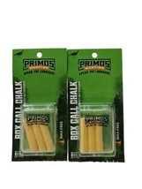 Turkey Primos Hunting Box Call Yellow Chalk Wax Free Turkey Accessory Lot of 2  - $12.86