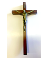 Maple Wood Crucifix, 10&quot;, New #AB-137 - £20.21 GBP