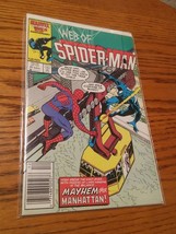 000 Vintage Marvel Comic Book Web Of Spider Man Issue #21 - £7.81 GBP