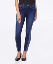 MSRP $119 Nydj Angled Laser Stripe Ami Skinny Jeans Size 10 - £20.80 GBP
