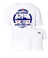 USS COONTZ DLG-9  Performance T-Shirt.  US NAVY - €19,89 EUR+