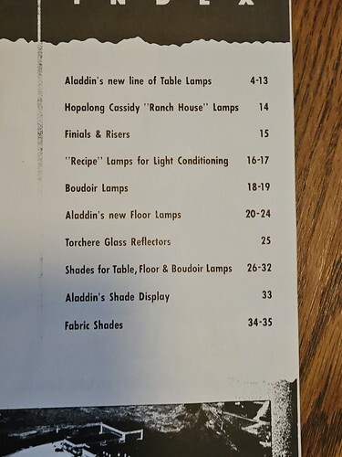 Aladdin Lamps Catalog Lot Newsletters Book the Magic Name in Lamps JW Courter Item image 6