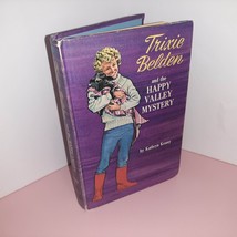 Vintage 1966 Trixie Belden and the Happy Valley Mystery Julie Campbell HC Book - £9.34 GBP