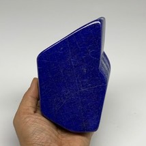 1.81 lbs, 5.2&quot;x3.7&quot;x1.5&quot;, Natural Freeform Lapis Lazuli from Afghanistan... - $247.49