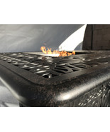 Outdoor propane fire pit table garden fireplace Elisabeth double burner ... - $1,977.05