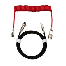 5.9Ft Custom Coiled Pilot Cable Type C To Usb-A With Detachable Aviation Connect - £22.37 GBP