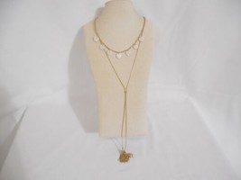 INC International Concepts 17-1/2&quot; Gold Tone Layered Necklace R959 $29 - £8.98 GBP