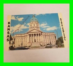 Vintage Postcard 1965 Of Kansas State Capitol Topeka, Kansas - £7.77 GBP