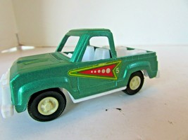 Tootsietoy Metal Off Road Pickup Truck Green Made In Usa 4&quot;L H8 - £2.89 GBP