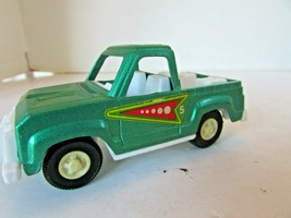 Tootsietoy Metal Off Road Pickup Truck Green Made In Usa 4&quot;L H8 - £2.88 GBP