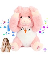 Peek A Boo Piggy Interactive Repeats What You Say Plush Talking Pig Toy ... - £49.01 GBP