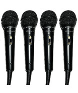 (4) DJ Karaoke PA Computer Podcast Mic MICROPHONE Extra Plug Adapter Tab... - £33.43 GBP