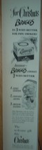For Christmas Briggs For Pipe Smokers Magazine Advertising Print Ad Art ... - £3.13 GBP