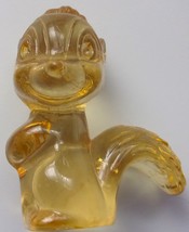 Vintage Lucite Yellow Transparent Walt Disney Bambi Movie Flower Skunk F... - $9.99