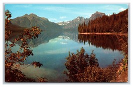 Lake McDonald Glacier National Park Montana MT UNP Chrome Postcard Z5 - $2.92