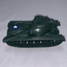 Vintage Collectible Army Military Tank Green Star Sticker Plastic Diecas... - £76.88 GBP