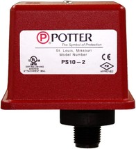 1340104 Potter Ps10-2 Pressure Switch With Two Sets Spdt Contacts - £206.03 GBP