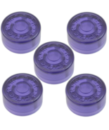 Mooer Candy Footswitch Pedal Stompbox Plastic Toppers 5-Pack PURPLE Tran... - £6.61 GBP