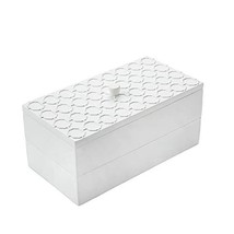 Vern Yip by SKL Home Lithgow Toothbrush Qtip Cotton Swab Ball Holder Storage Box - £33.62 GBP