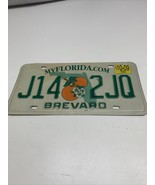 Florida Orange Blossom License Plate My Florida 2009 Brevard KG - £15.68 GBP