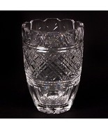 Waterford Crystal 8&quot; Vase Beautiful Design, Fluted Edge, Great Condition! - £142.41 GBP