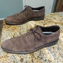 ECCO Authentic Men City Walker Wingtip Brown Leather oxford Shoes EU 47 ... - $44.55