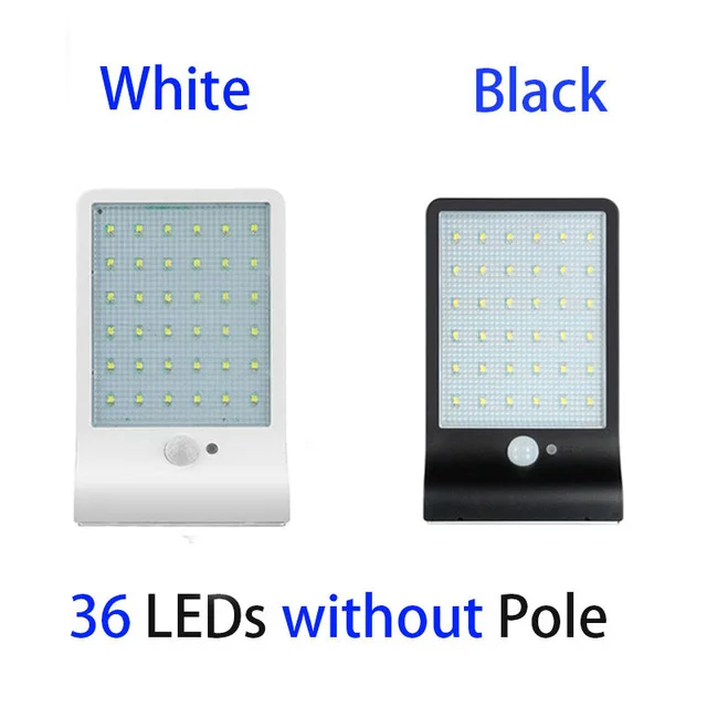 Solar Lamp 36 LED PIR Motion Sensor Lamp Outdoors IP65 Waterproof Solar Garden L - £49.46 GBP